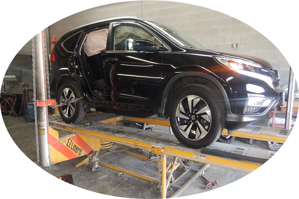 Frame straightening services